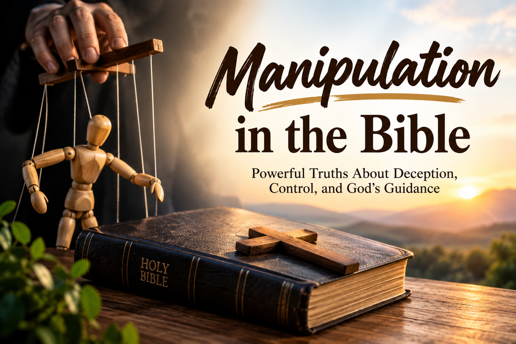 Manipulation in the Bible and biblical guidance about recognizing manipulation