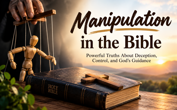 Manipulation in the Bible and biblical guidance about recognizing manipulation