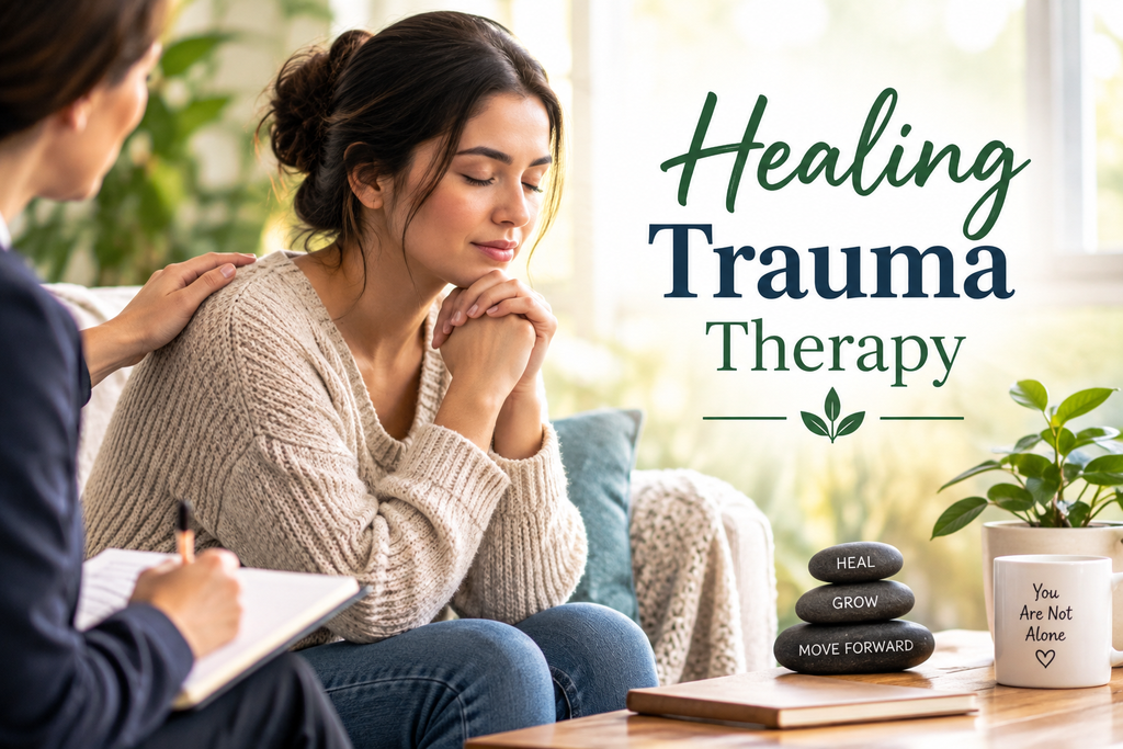 Healing Trauma Therapy session for emotional recovery