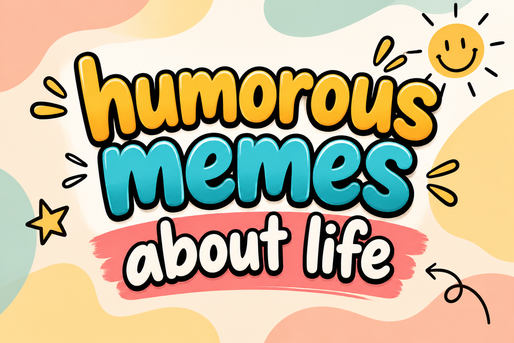 Humorous Memes About Life showing funny everyday struggles and relatable moments