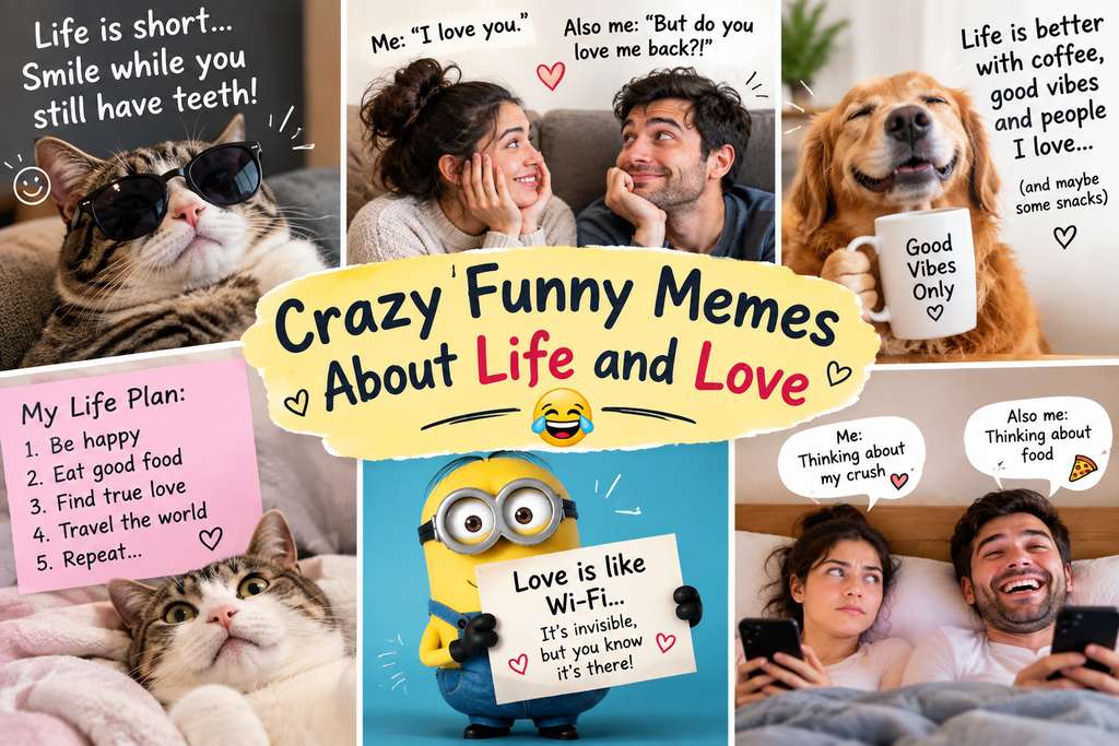 Crazy Funny Memes About Life and Love