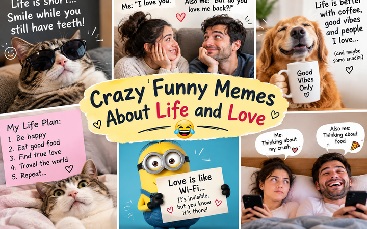 Crazy Funny Memes About Life and Love