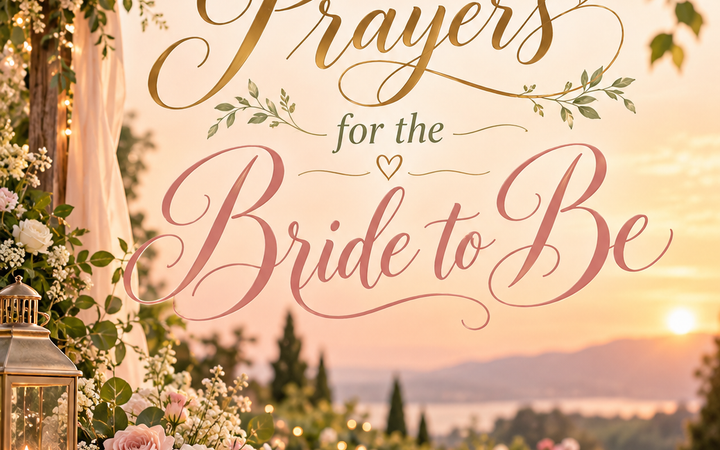 Prayers for the Bride to Be