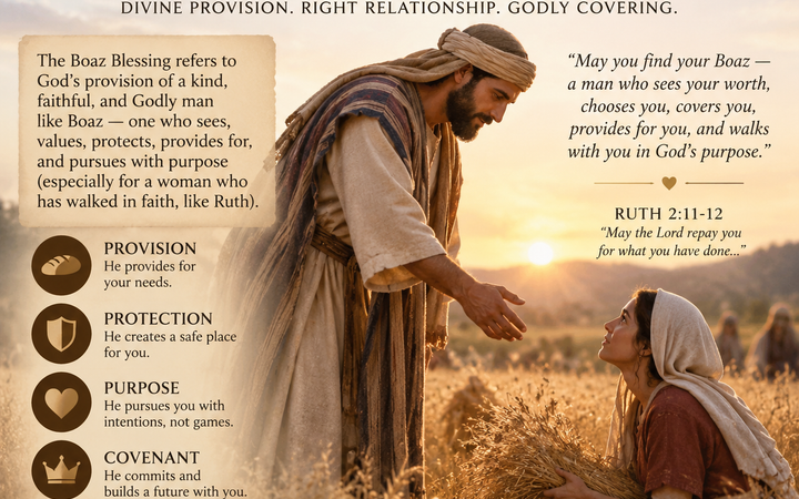What Is The Boaz Blessing? Biblical meaning of Boaz Blessing and spiritual significance