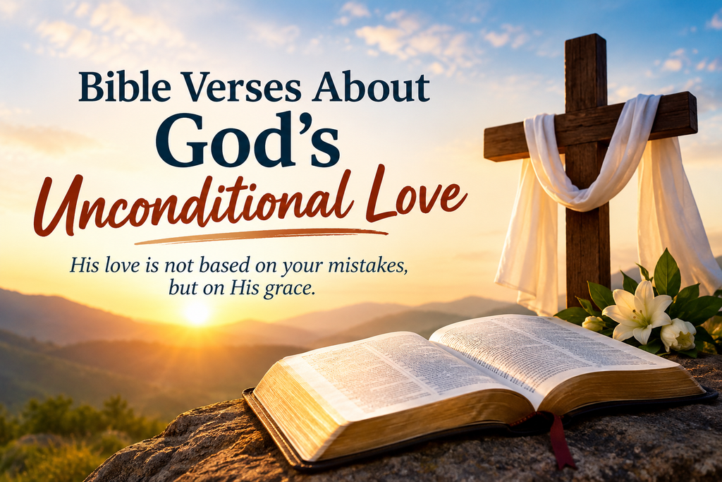 bible verses about god's unconditional love