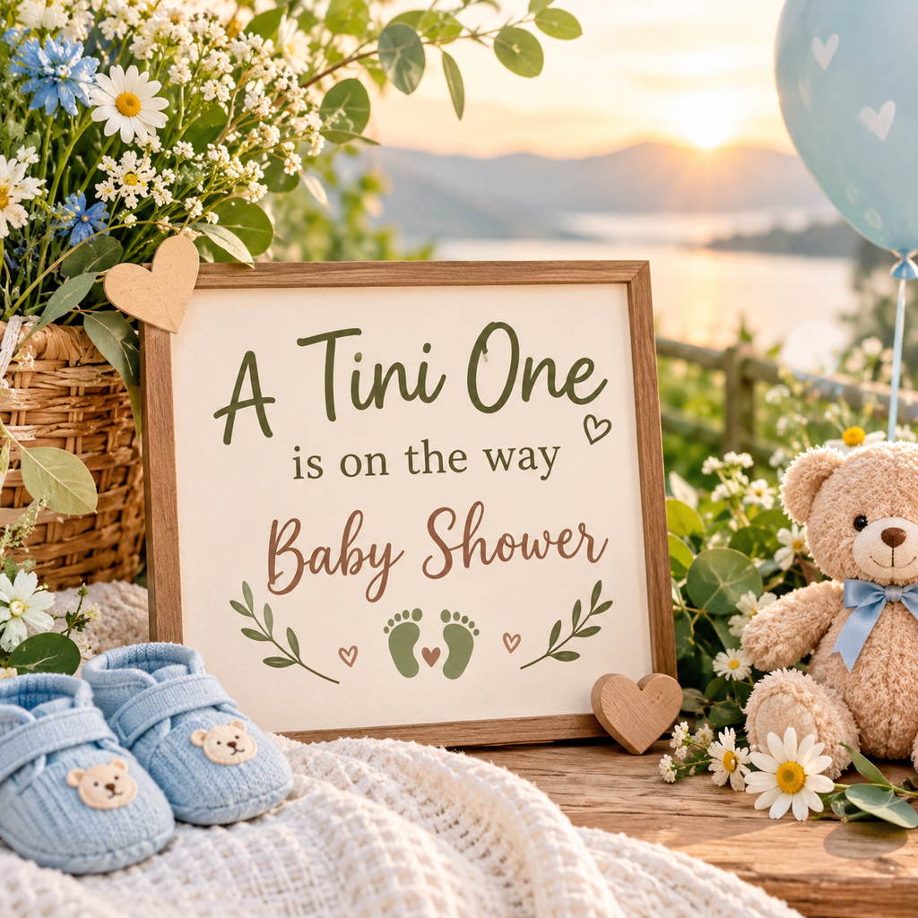 A Tini One Is on the Way Baby Shower