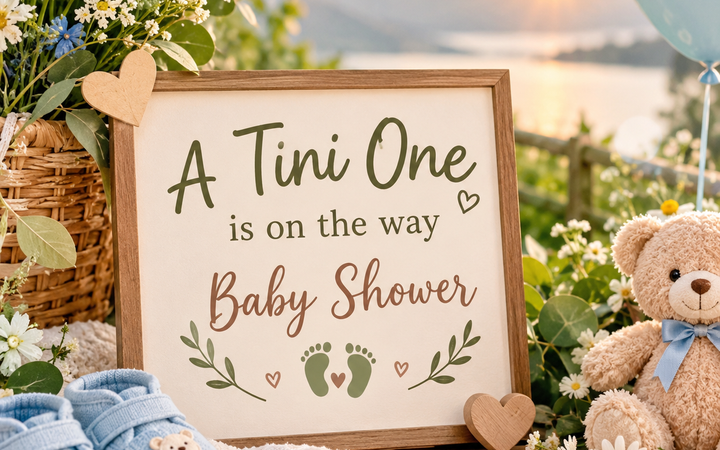 A Tini One Is on the Way Baby Shower